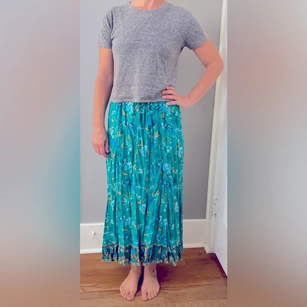 Bohemian Maxi Skirt - Picture 2 of 5